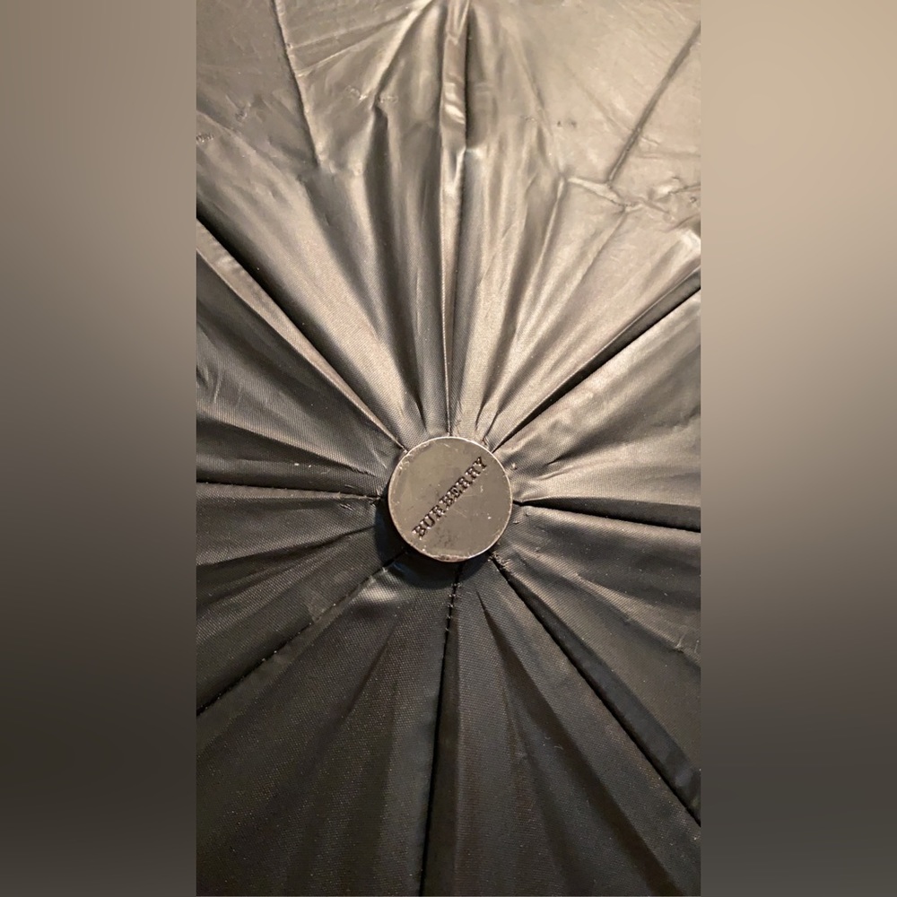 Burberry Umbrella W/ Automatic Button - image 5
